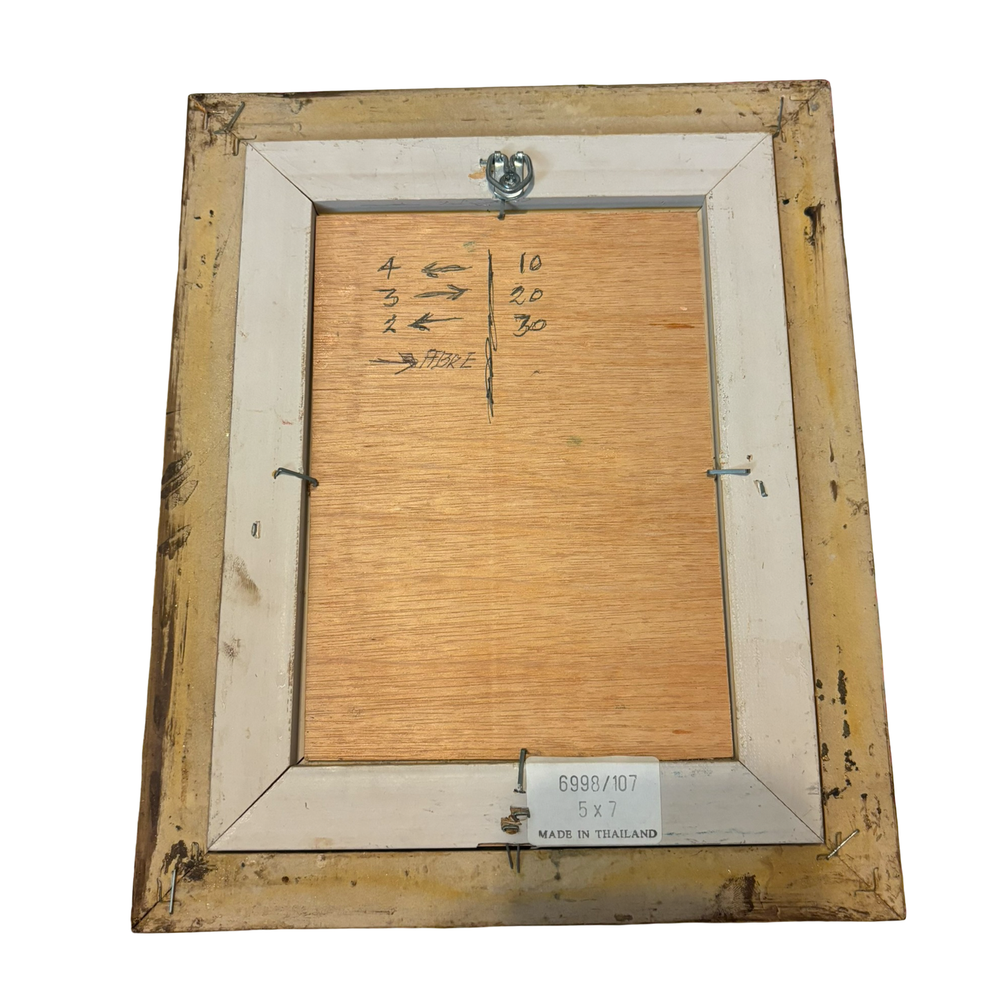 Framed Cityscape Painting