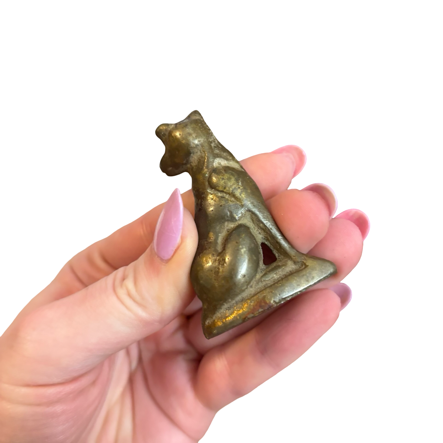 Mini Brass Dog