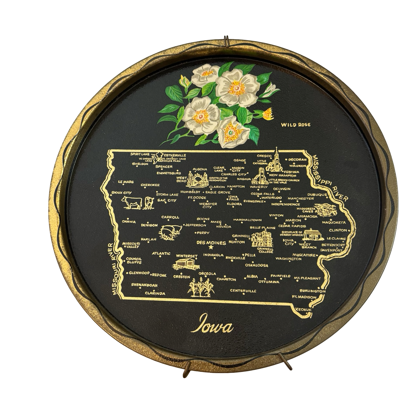 Iowa State Plate