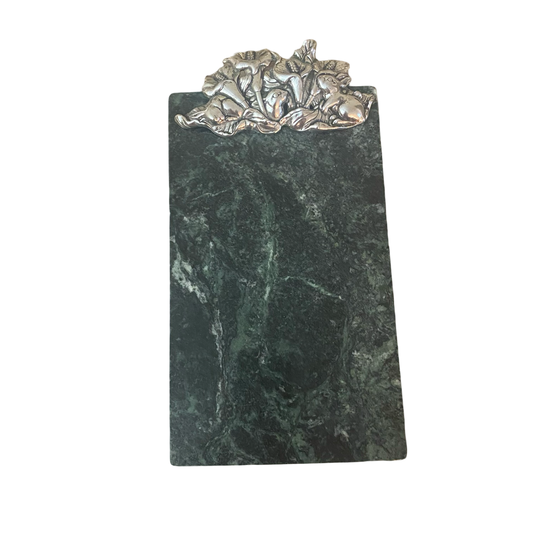 Green Marble Serving Tray