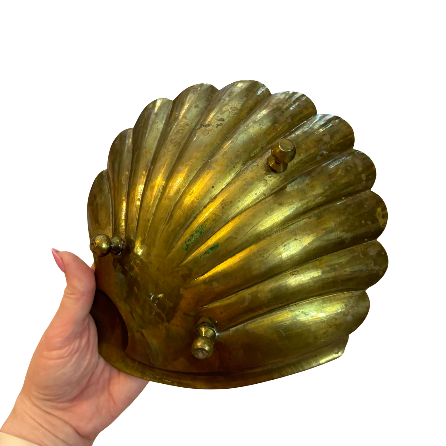 Brass Shell Dish