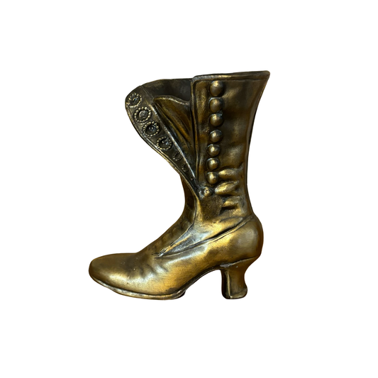 Gold Victorian Boot