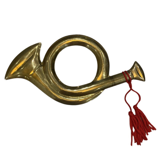 Brass Horn Ornament