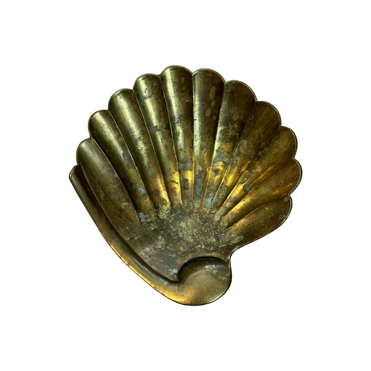 Brass Shell Dish