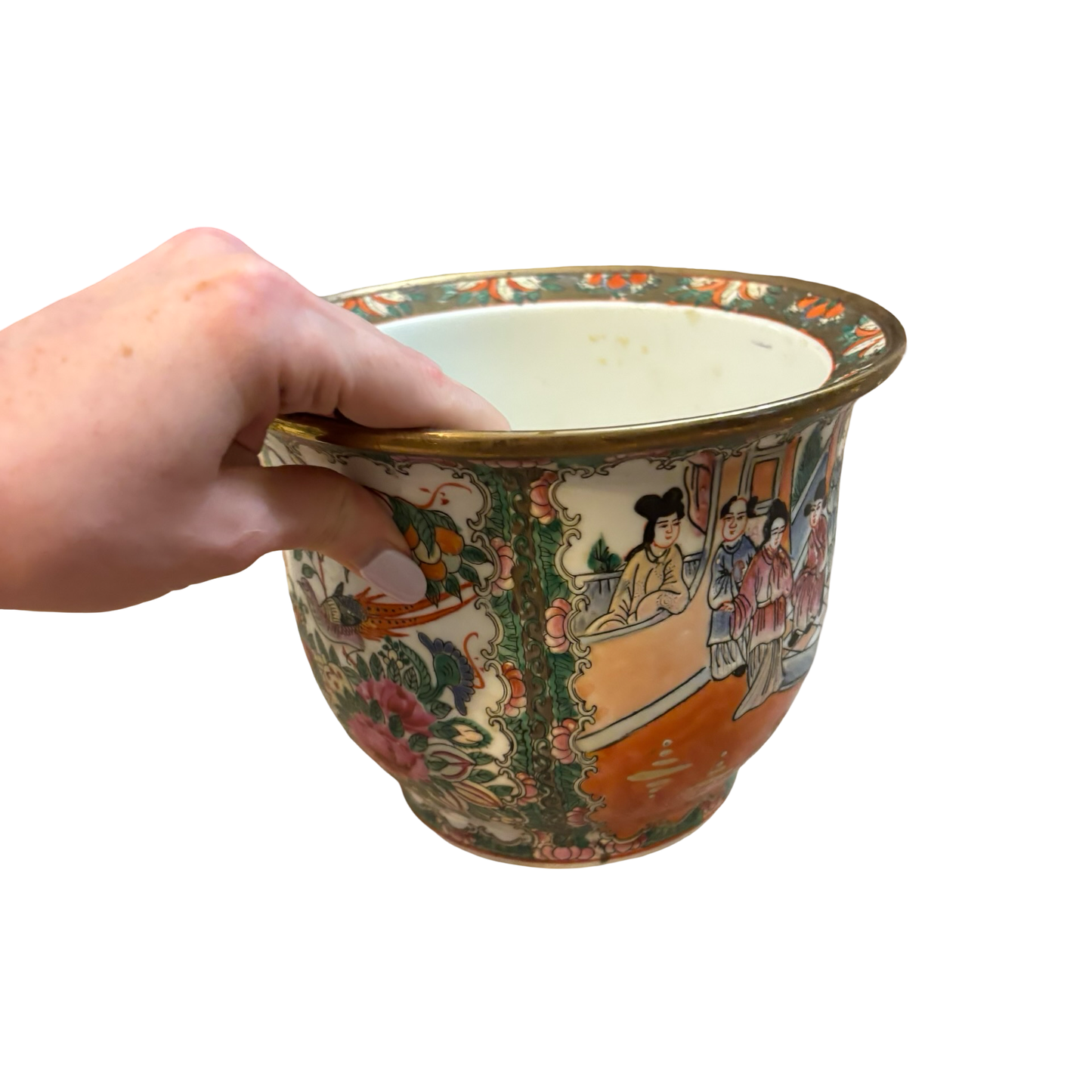 Rose Medallion Planter