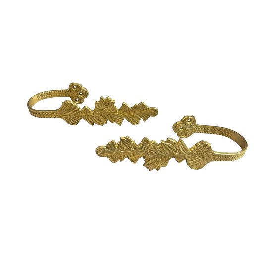 Brass Curtain Tie Backs