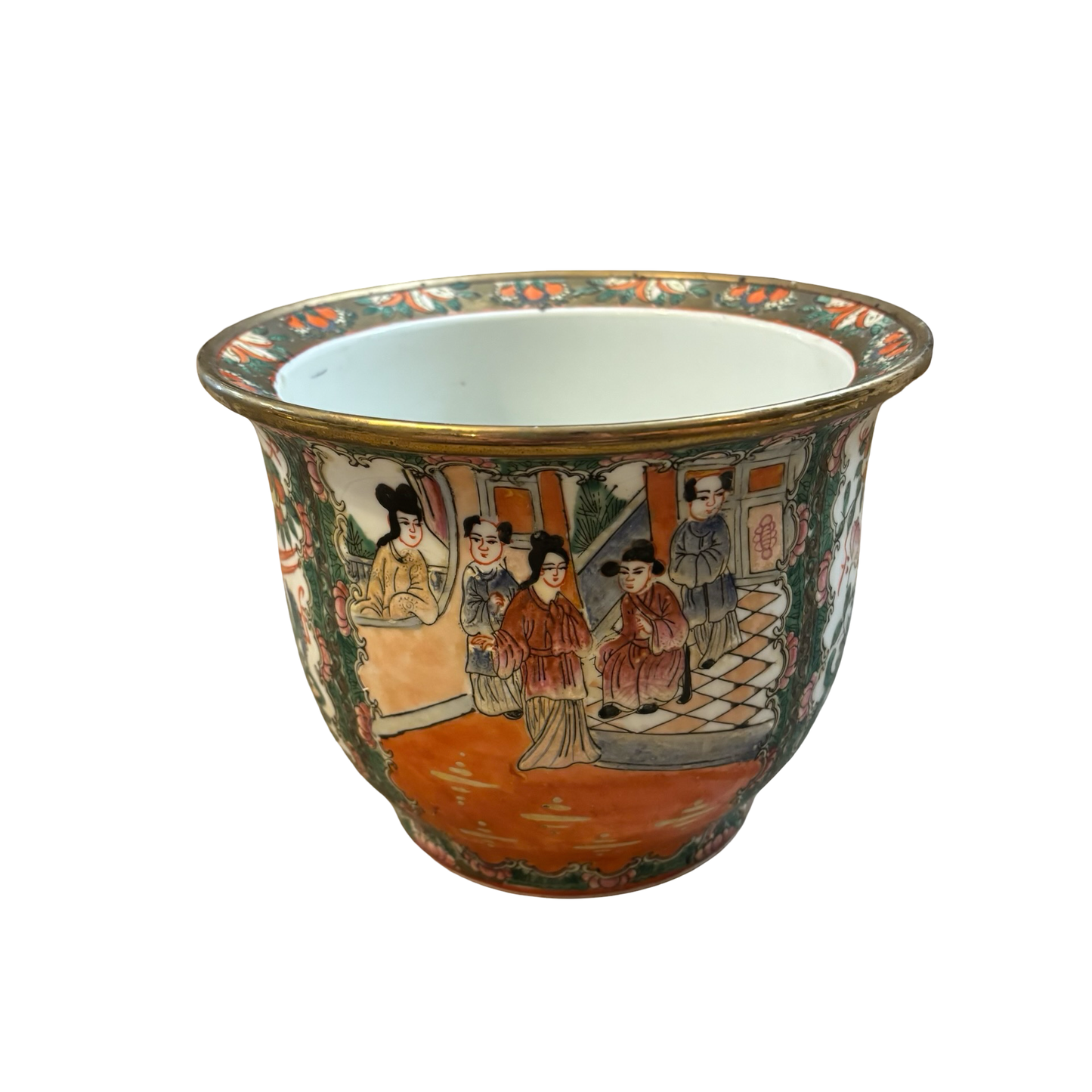 Rose Medallion Planter