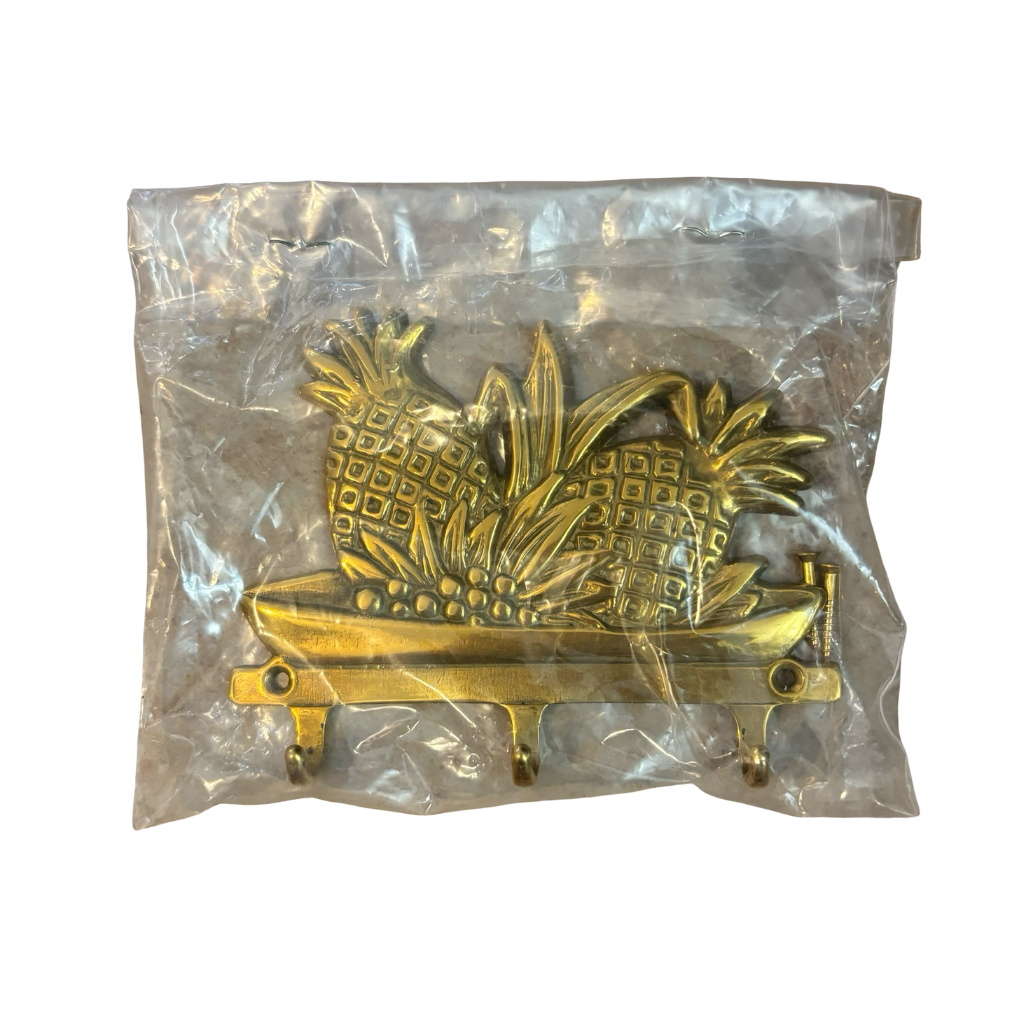 Brass Pineapple Wall Hook