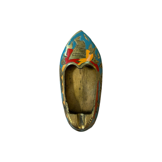 Brass Shoe Ashtray