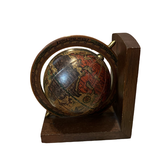 Single Globe Bookend