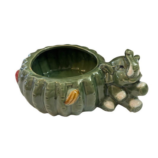 Ceramic Elephant Planter