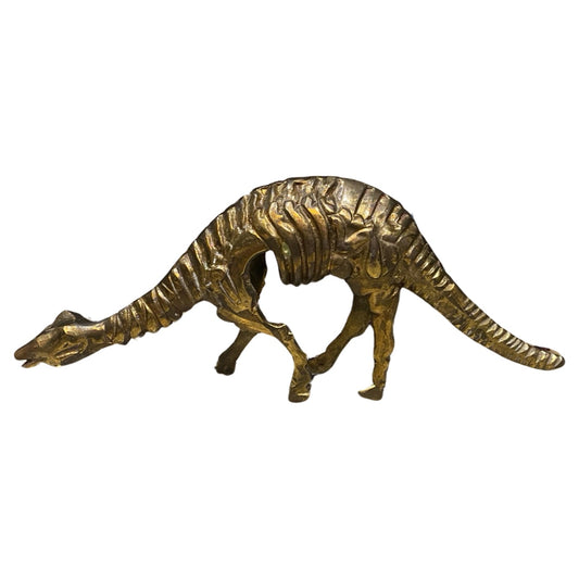 Brass Dinosaur Skeleton