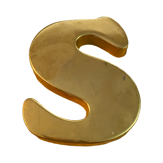 Letter S Paperweight