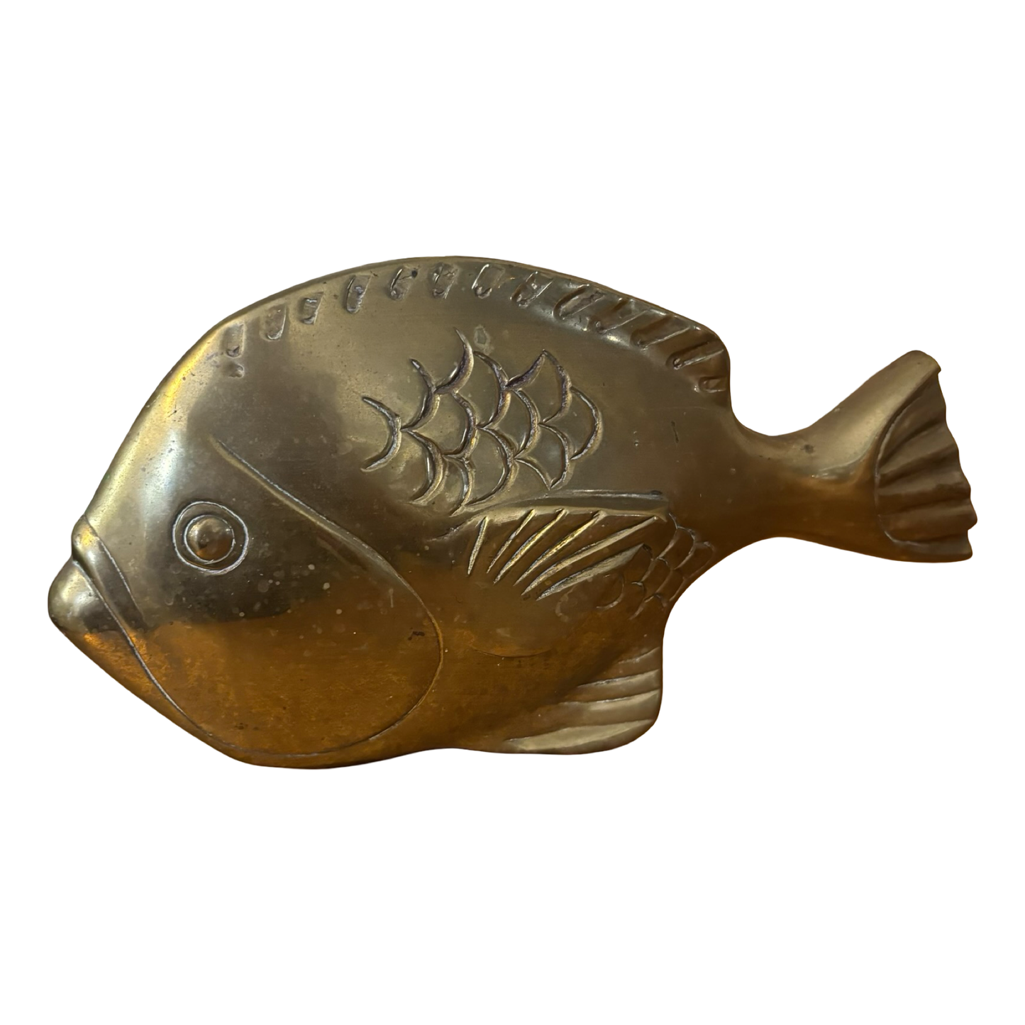 Large Brass Fish