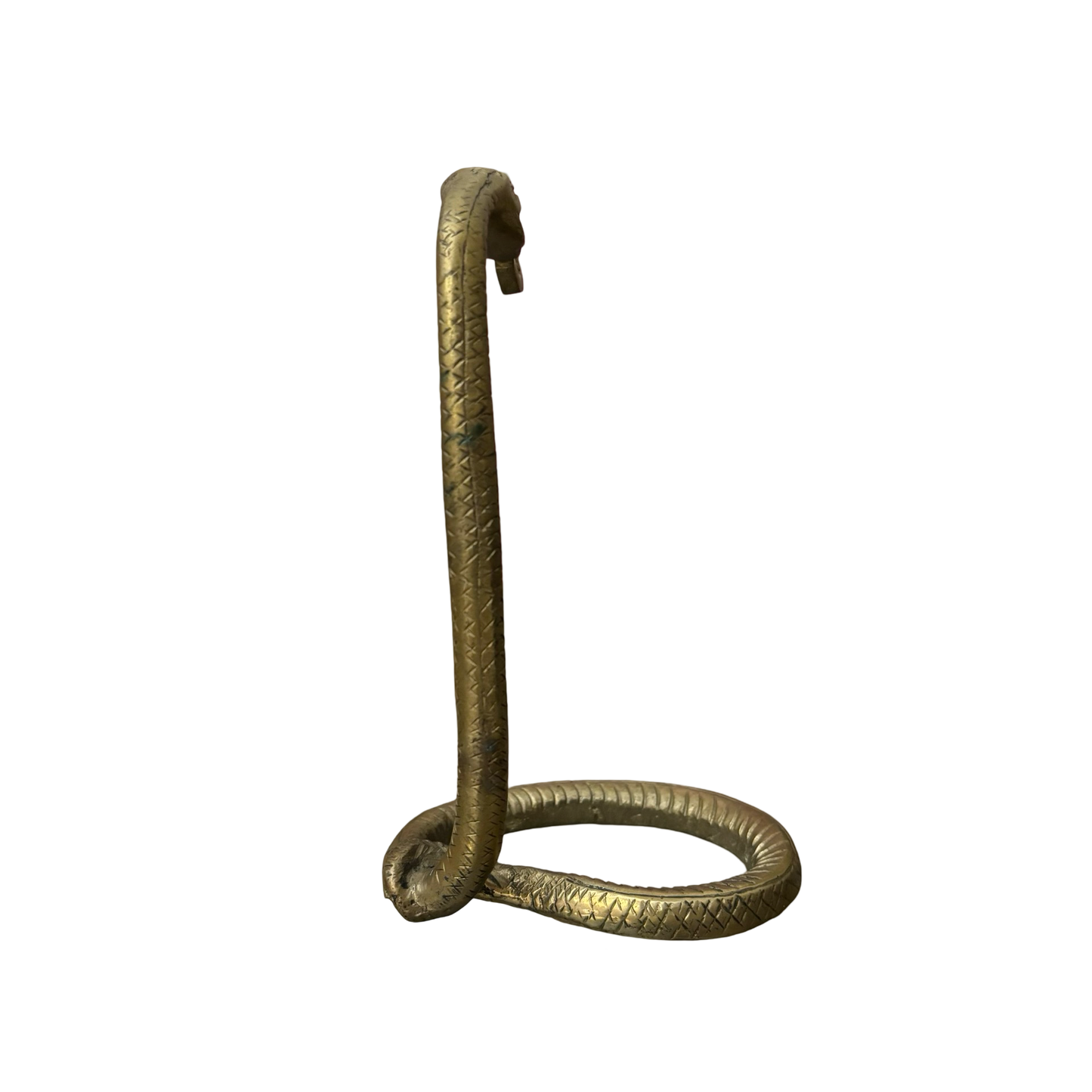 Brass Snake Hook Stand