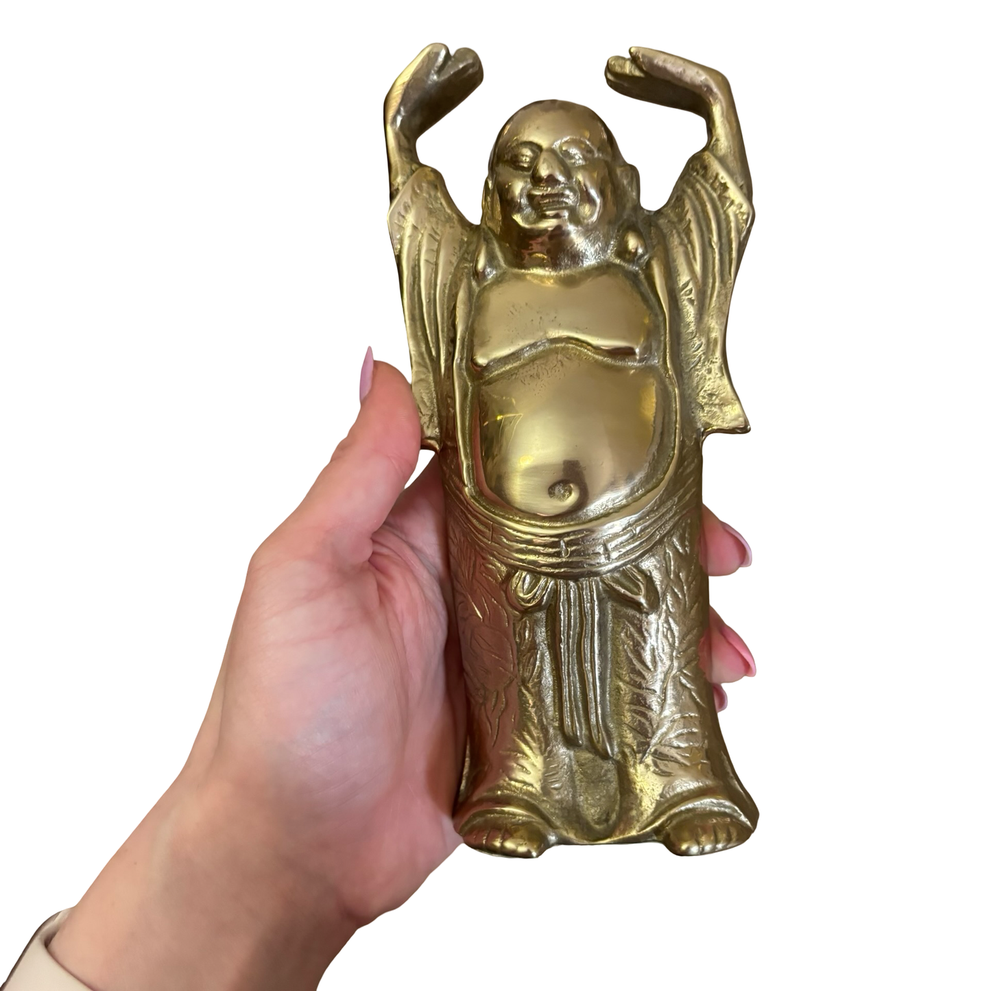 Brass Happy Buddha