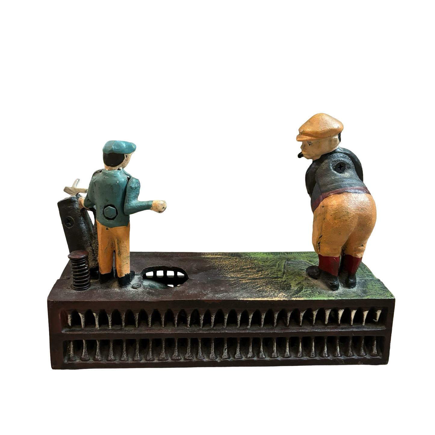 Cast Iron Birdie Putt Coin Bank