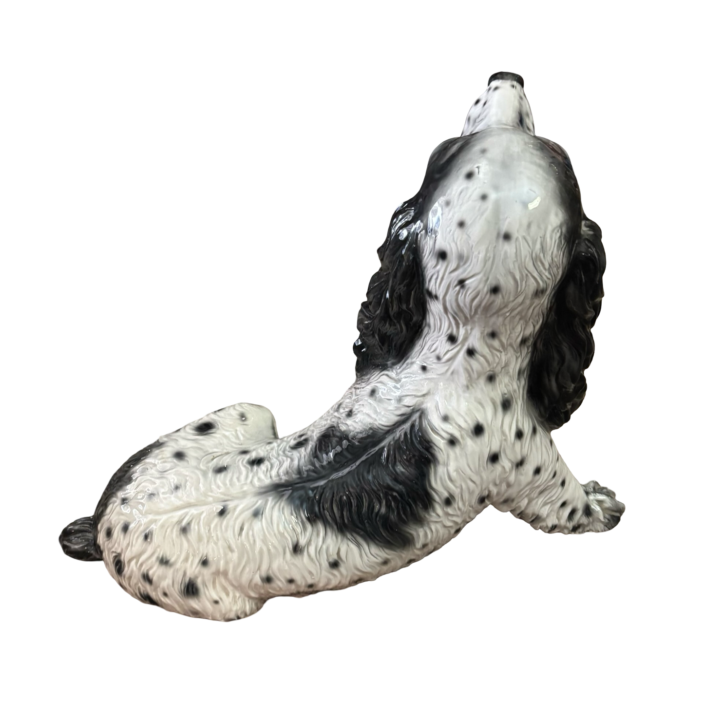 Huge Italian Ceramic Cocker Spaniel