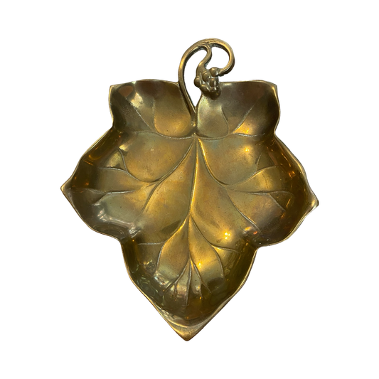 Brass Leaf Dish