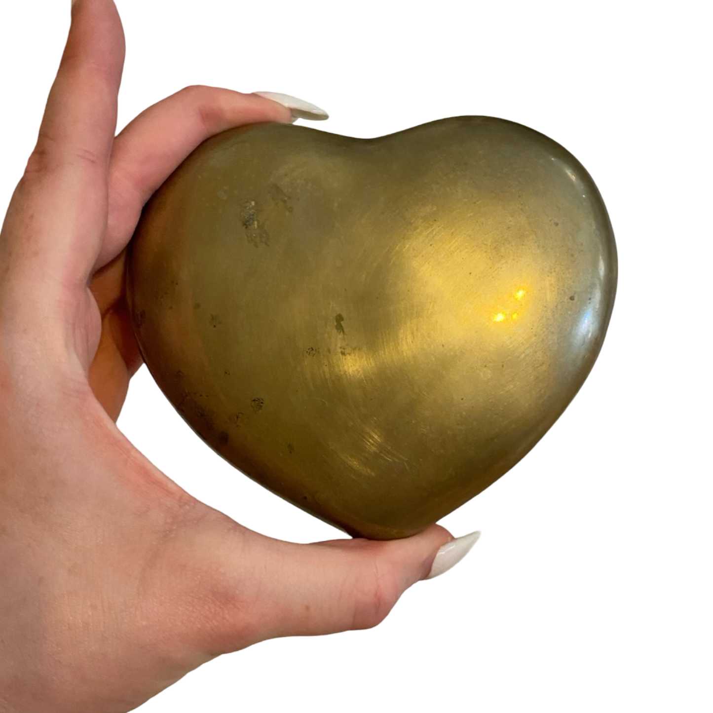 Brass Heart Box