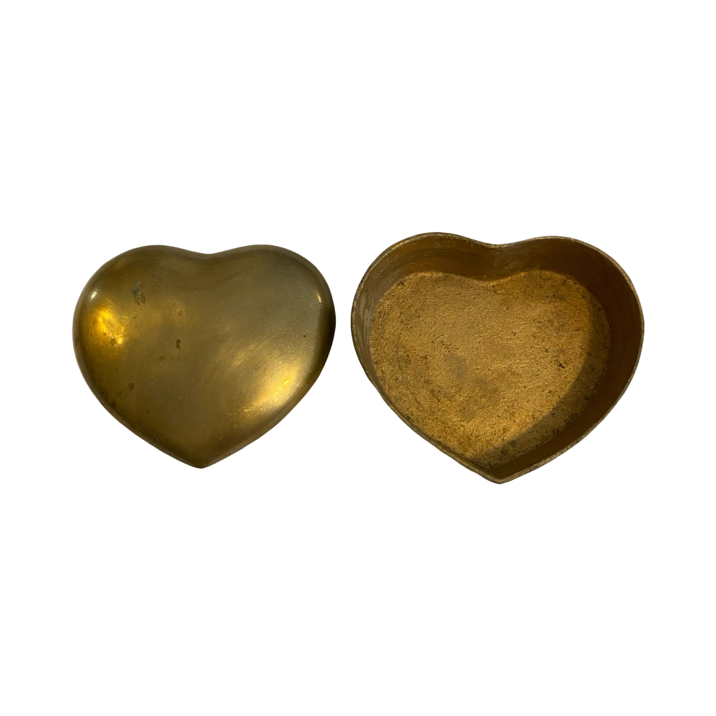 Brass Heart Box