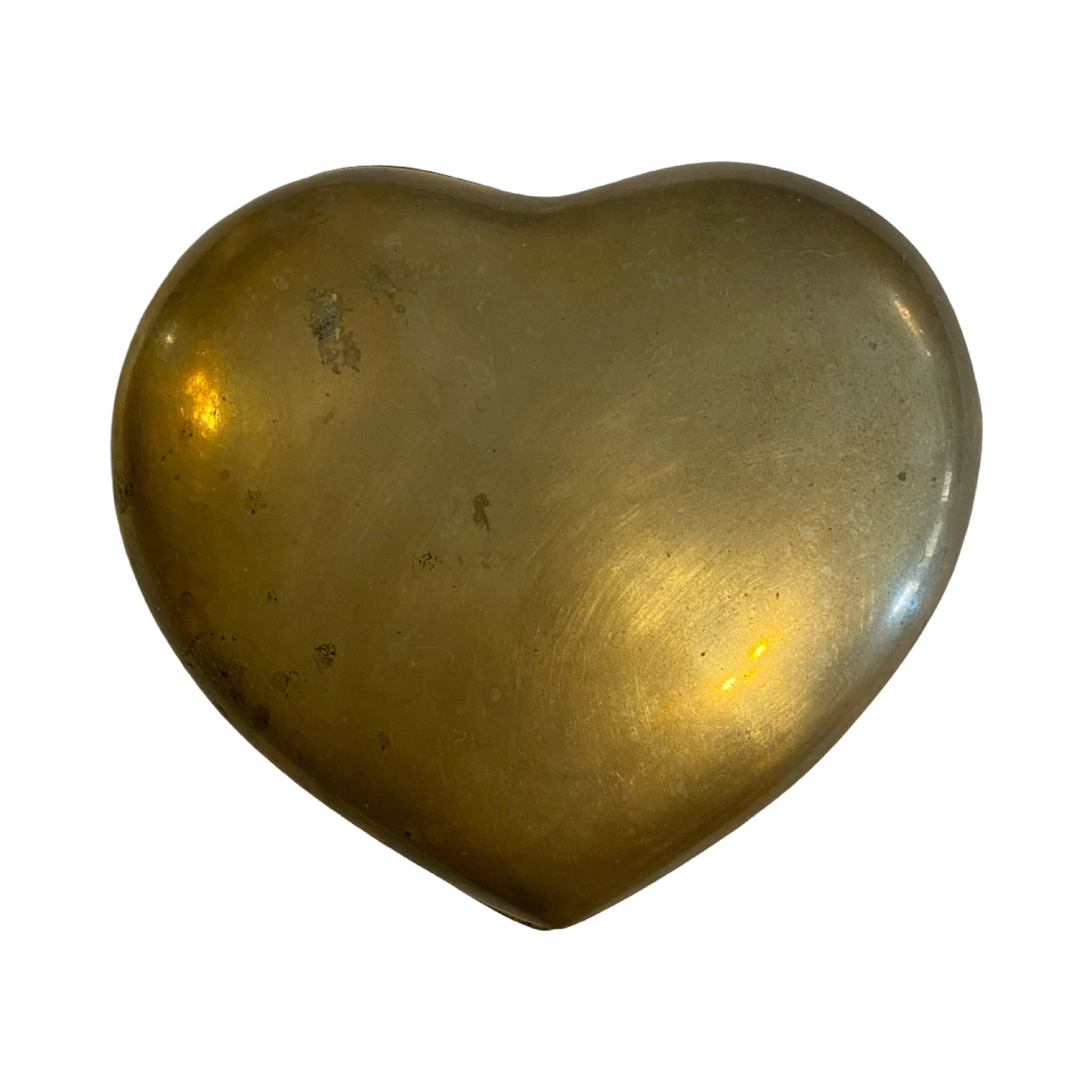 Brass Heart Box