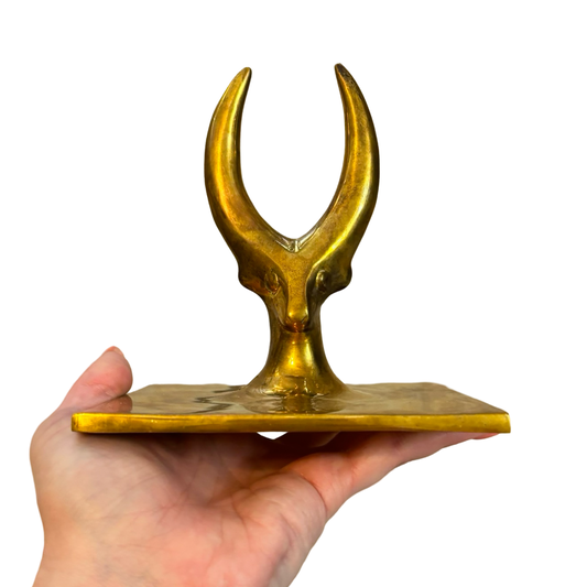 Brass Jonathan Adler Horned Being