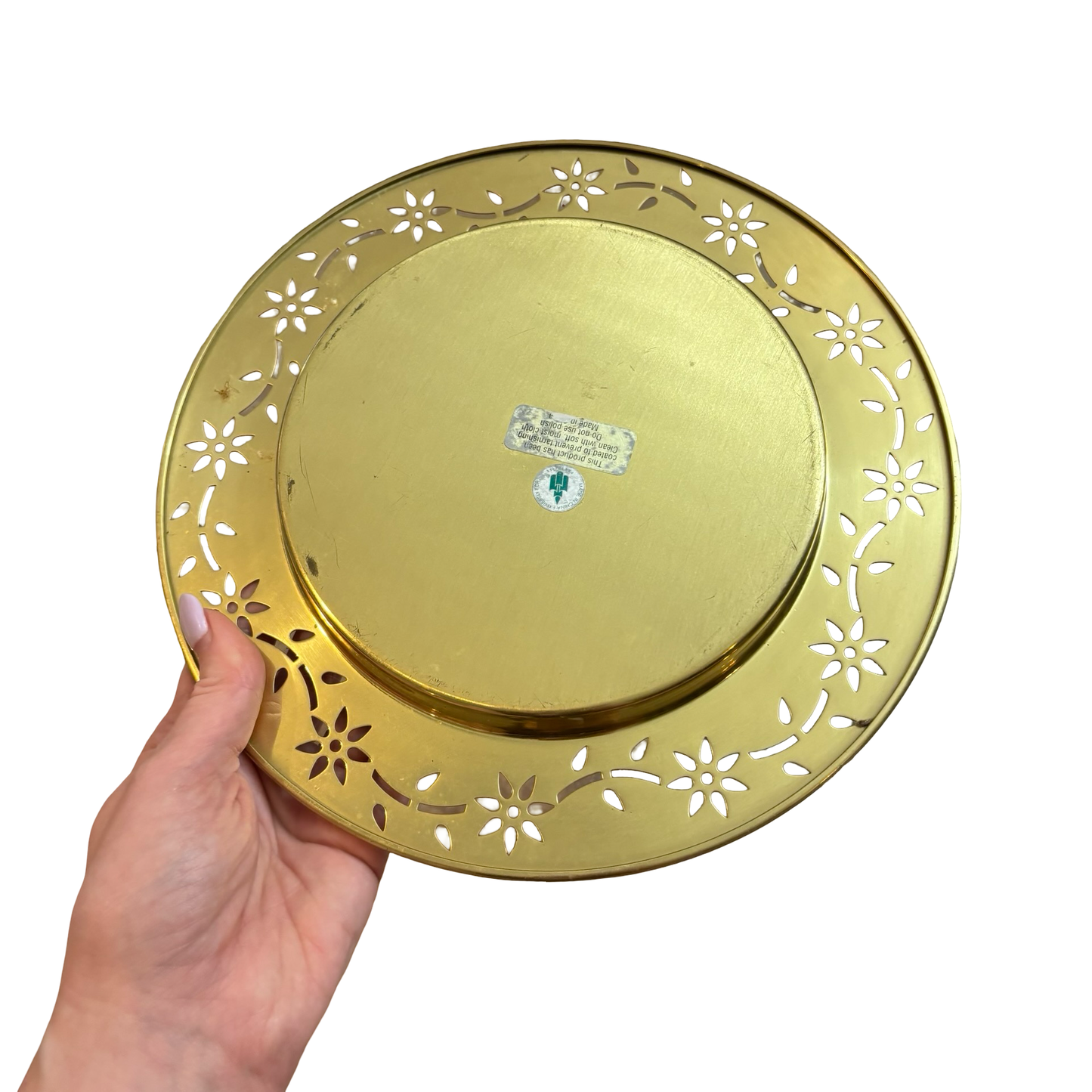 Partylite Brass Tray