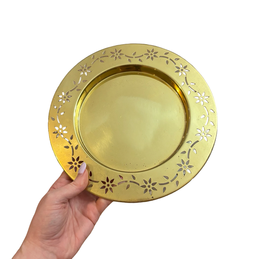 Partylite Brass Tray