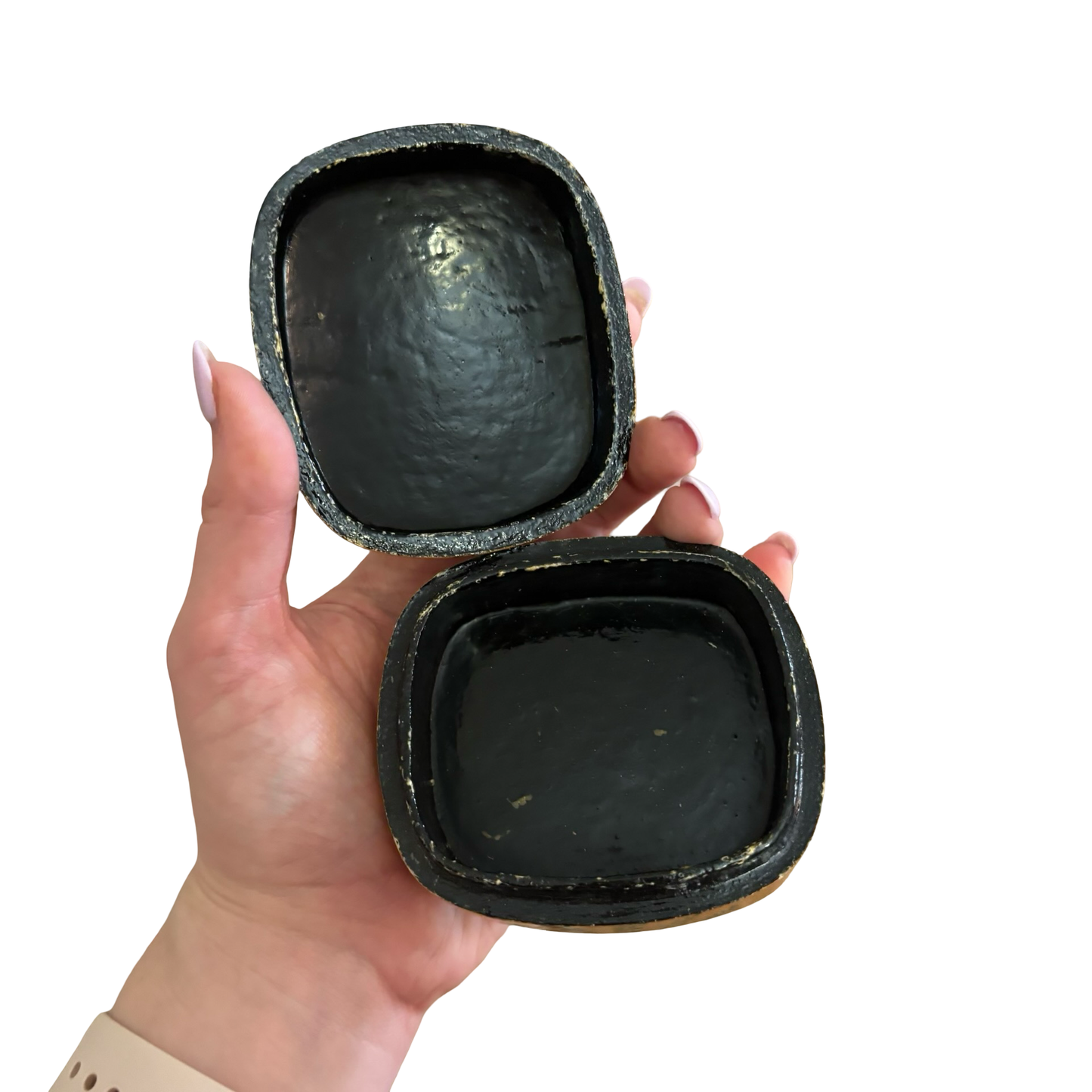 Black Lacquer Bunny Box