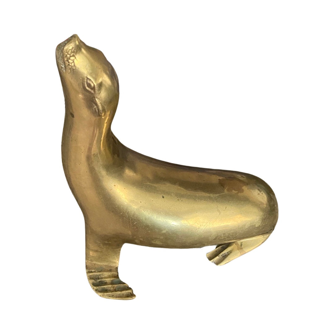 Giant Brass Sea Lion by Sarreid