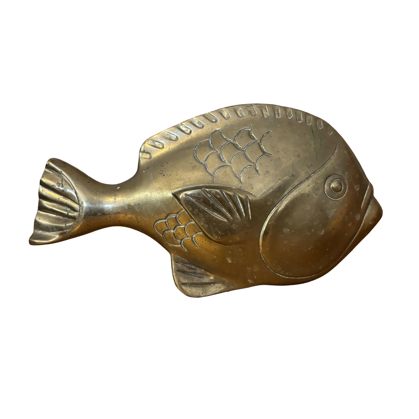 Large Brass Fish