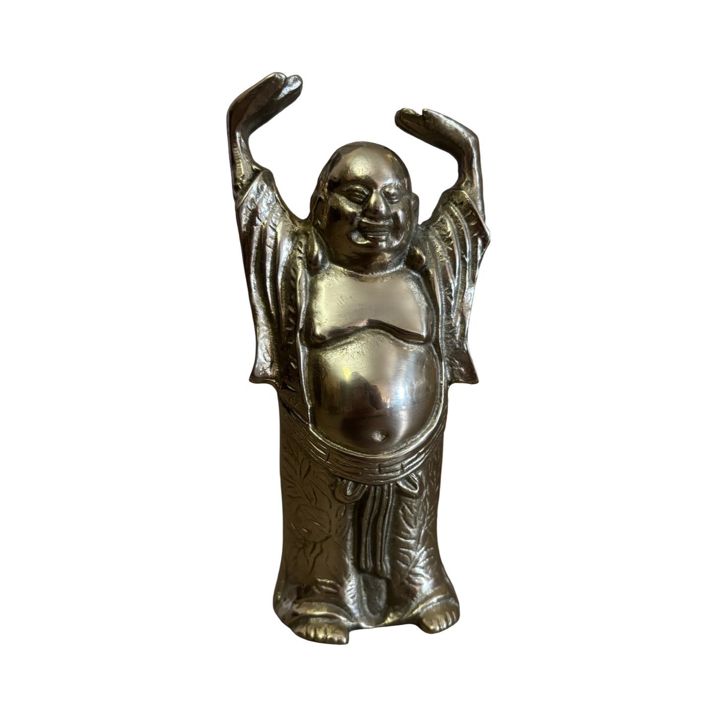 Brass Happy Buddha