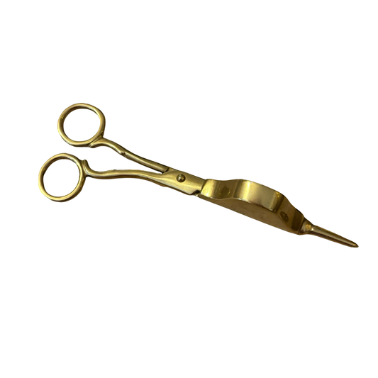 Brass Candle Wick Scissors