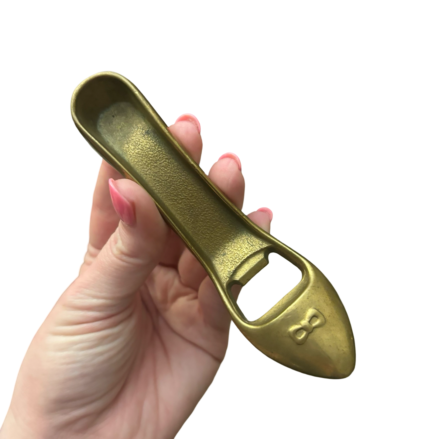 Brass Princess High Heel Shoe Bottle Opener