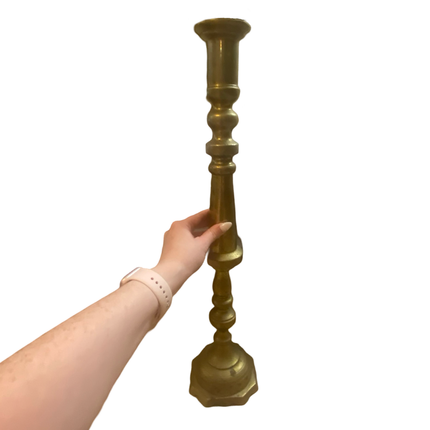 Large Brass Candlestick