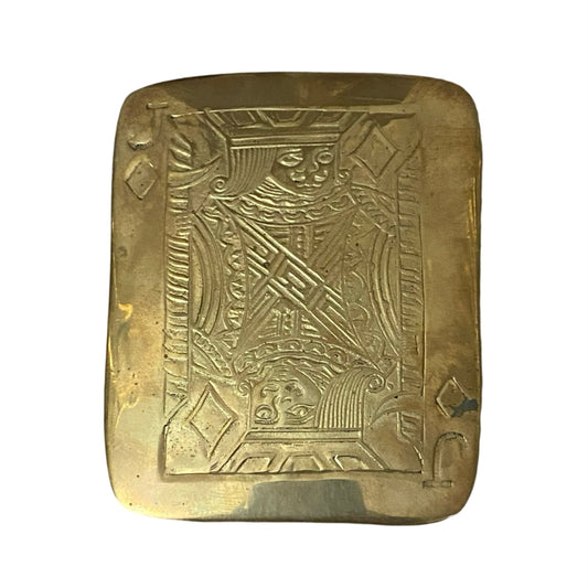 Brass Jack Playing Card Box