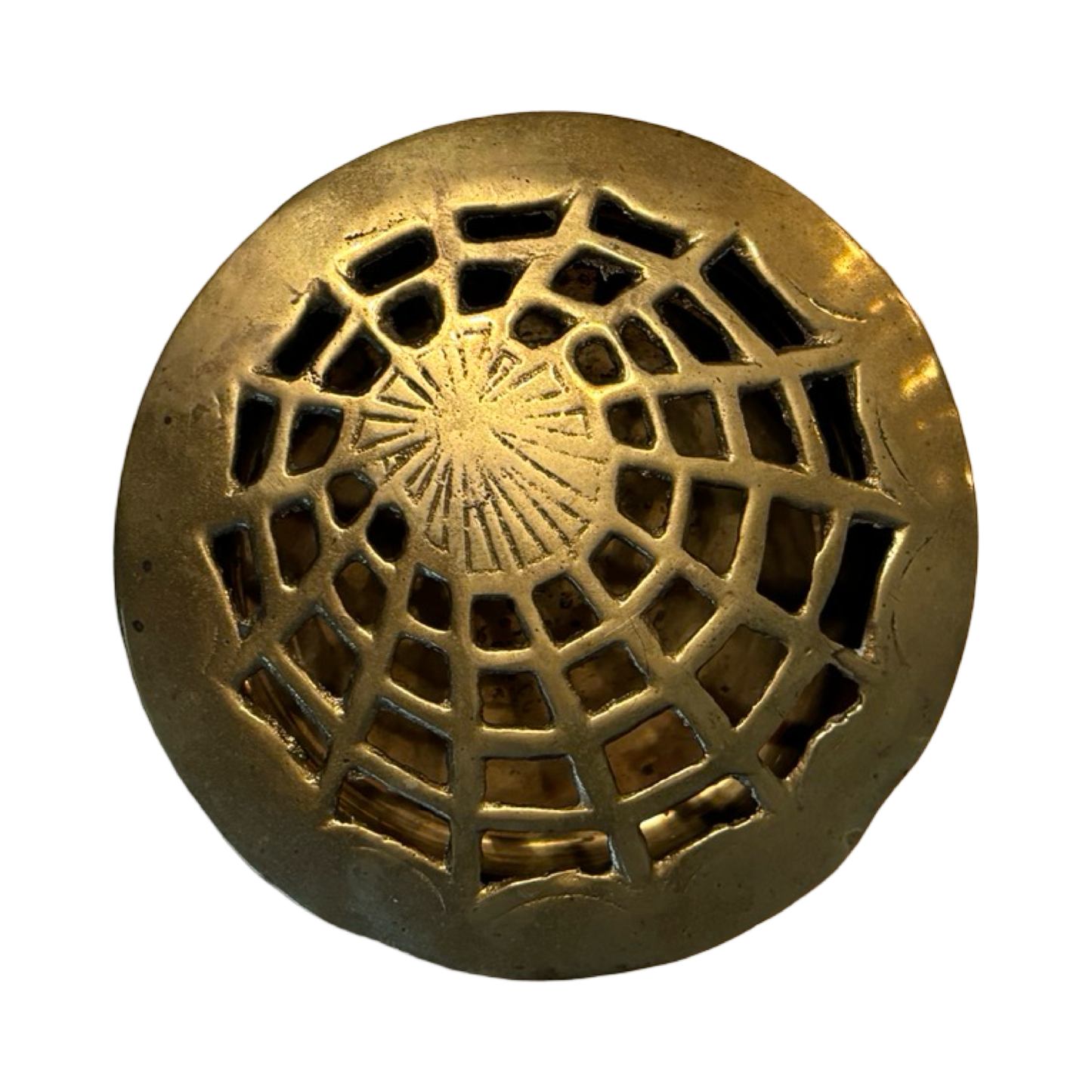 Brass Spider Web Box