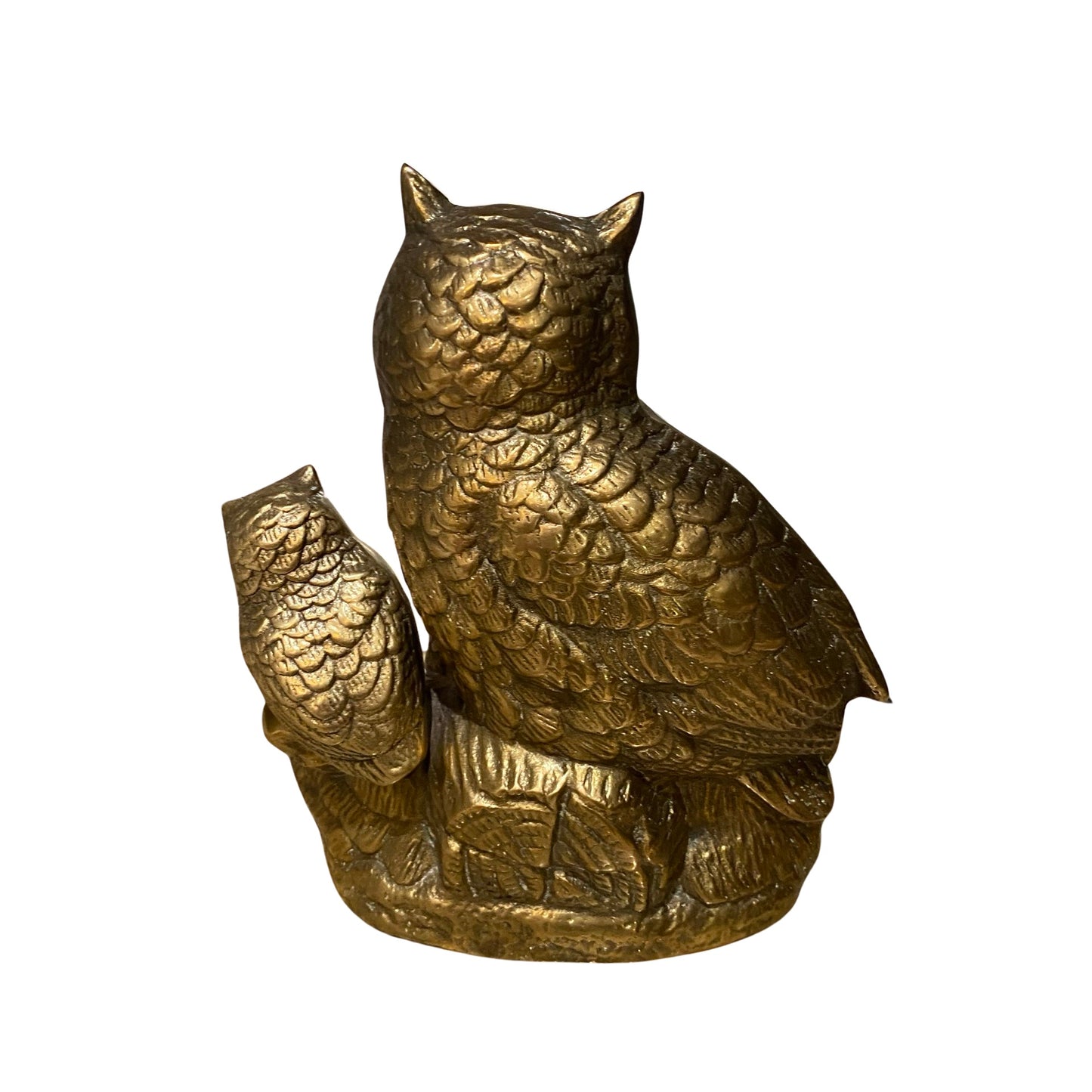 Brass Owl Family