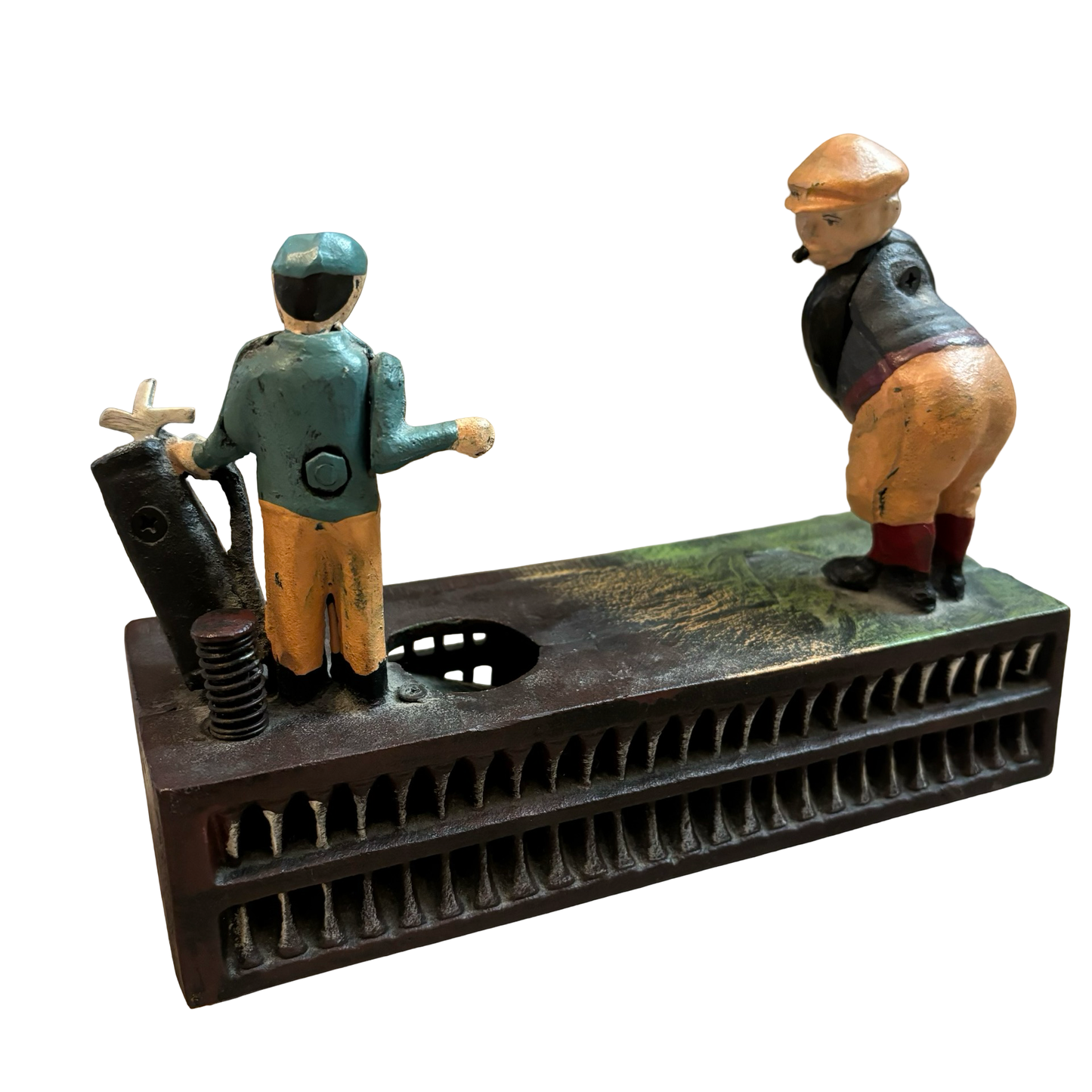 Cast Iron Birdie Putt Coin Bank