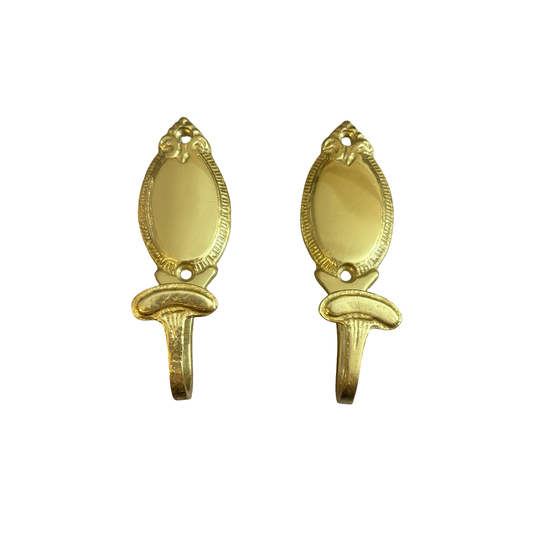 Brass Coat Wall Hooks
