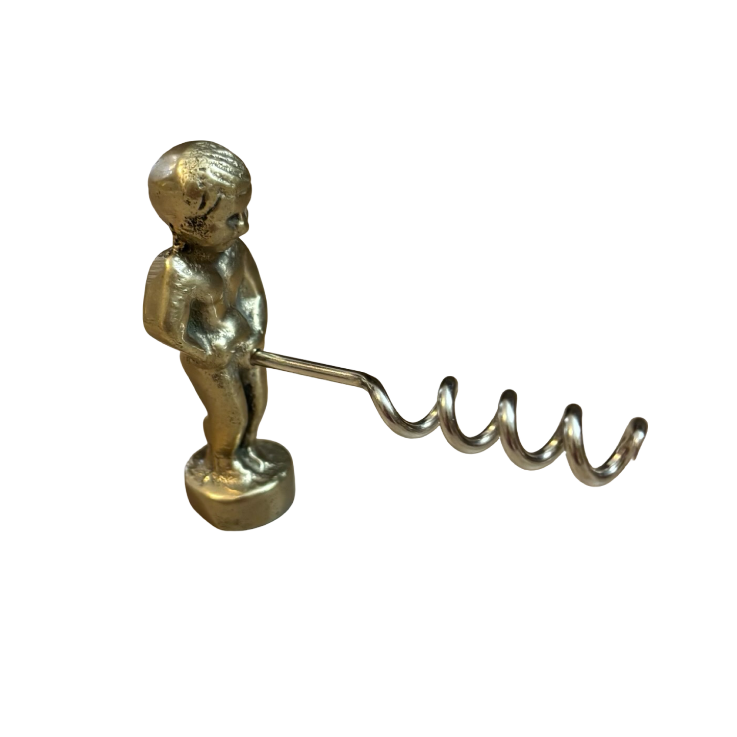 Brass Naughty Boy Corkscrew