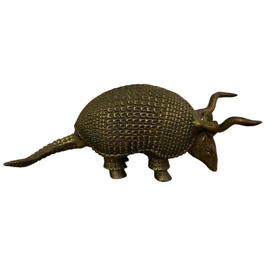 Brass Longhorn Armadillo