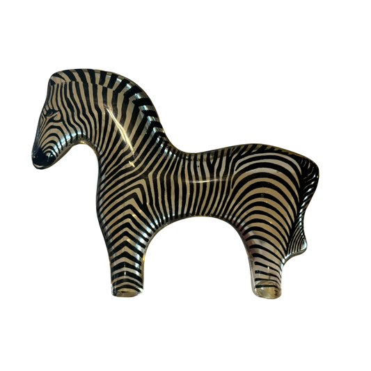 Palatnik Lucite Zebra