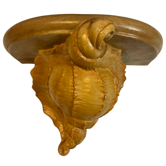 Huge Conch Shell Wall Shelf