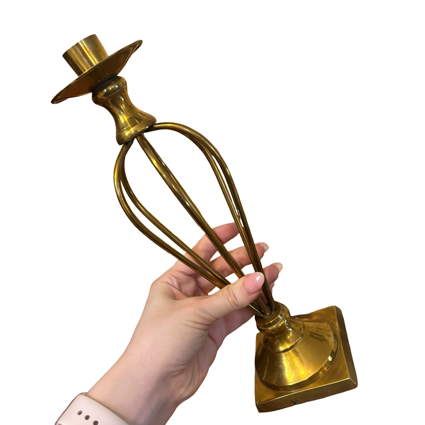 Large Brass Candlestick