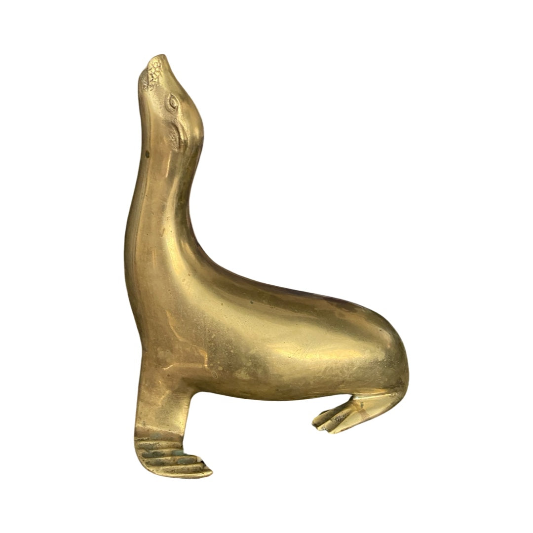 Giant Brass Sea Lion by Sarreid