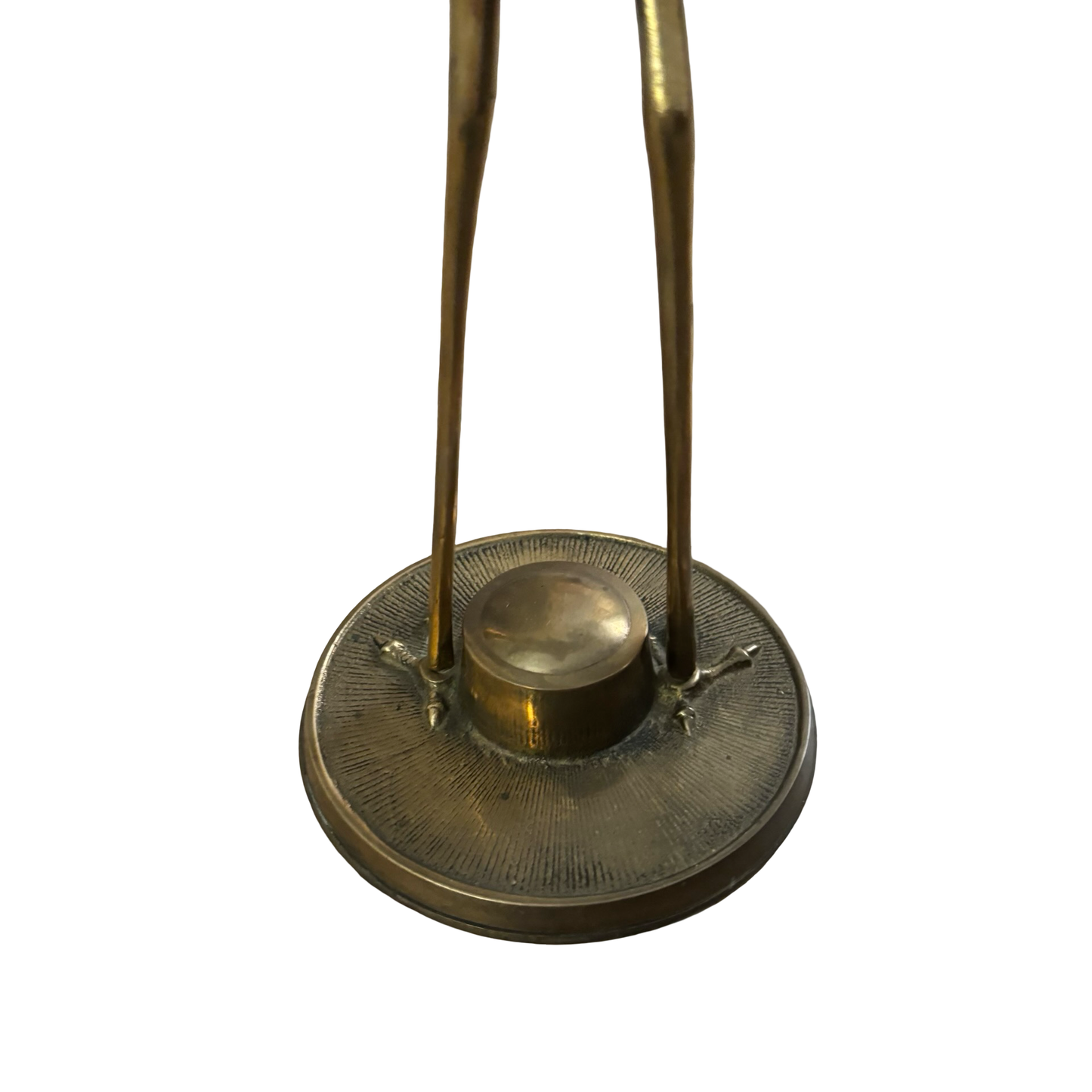 Extra Large Brass Crane