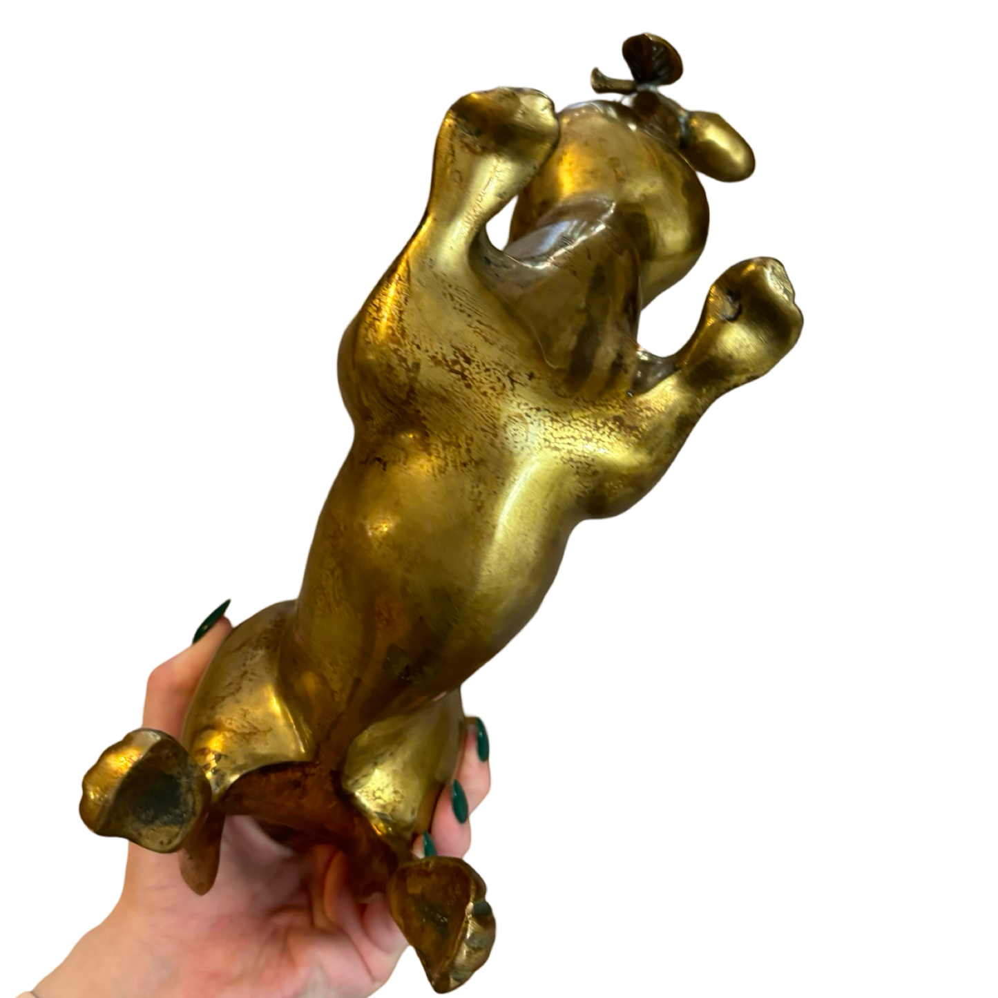 Larger Than Life Brass Squirrel