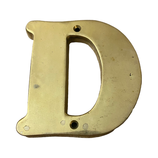 Letter D Paperweight